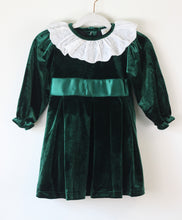 Load image into Gallery viewer, GIRLS VERONA VELVET DRESS