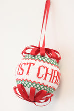 Load image into Gallery viewer, MY 1ST CHRISTMAS SMOCKED ORNAMENT