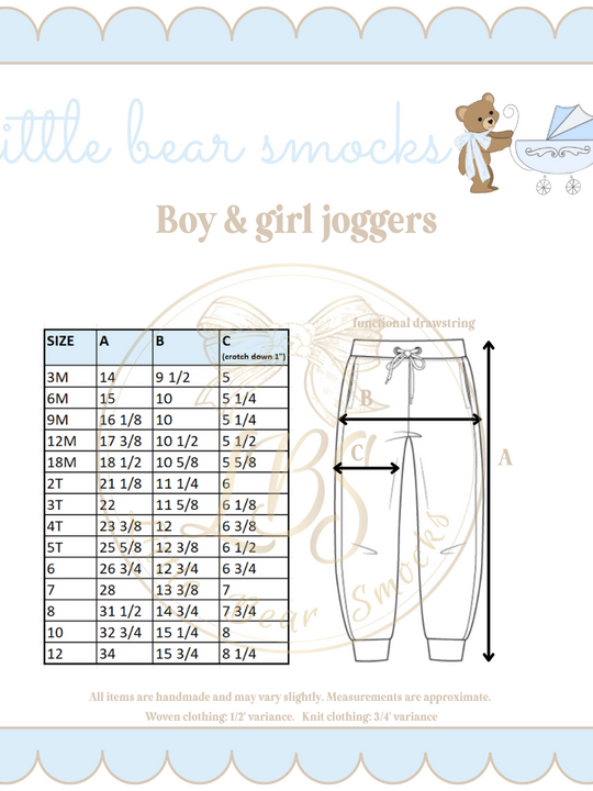 BOY & GIRL JOGGERS