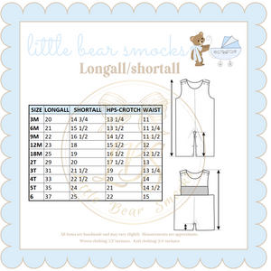 BOYS LONGALL/SHORTALL