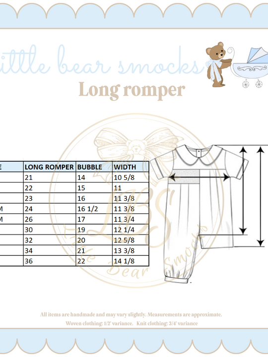 LONG ROMPER