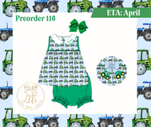 Load image into Gallery viewer, PO116 TRACTOR TIES DIAPER SET