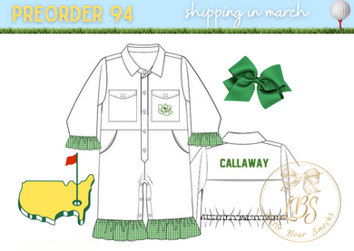 PO94 GIRLS CADDY SUIT