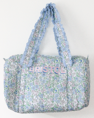 WESLIE FLORAL QUILTED DUFFEL