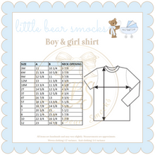 Load image into Gallery viewer, PO119 BOYS WINDOWPANE CRAB NAME SMOCKS