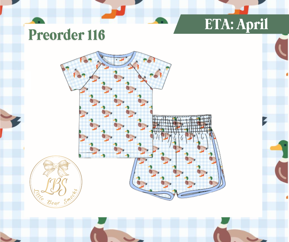 PO116 BOYS MALLARD LOUNGEWEAR