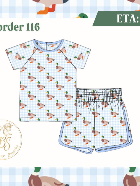 PO116 BOYS MALLARD LOUNGEWEAR