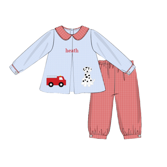 Little Firefighter Pant Set