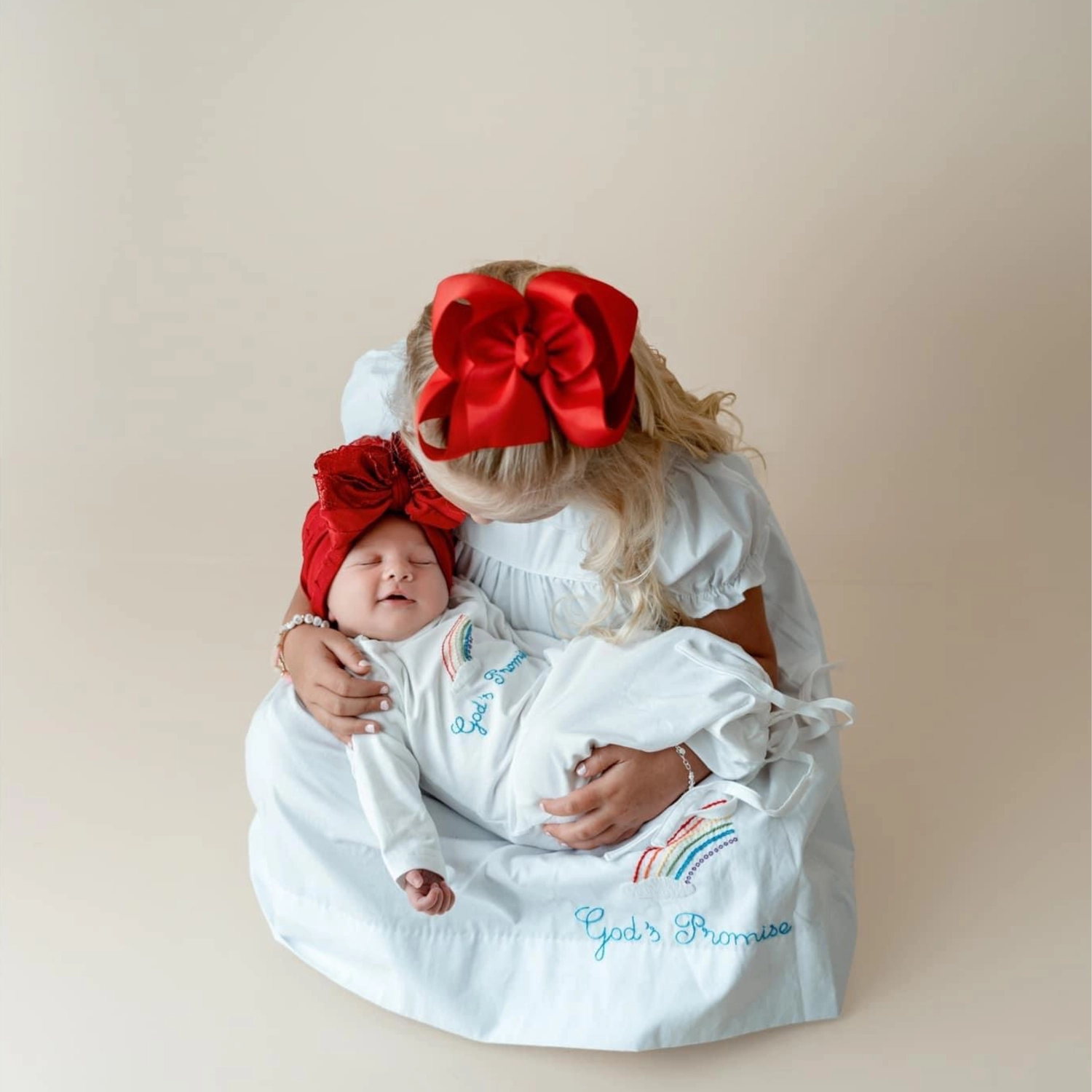 Gods Promise Rainbow Infant Day Gown