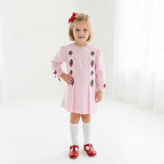 Pink Holly Dress