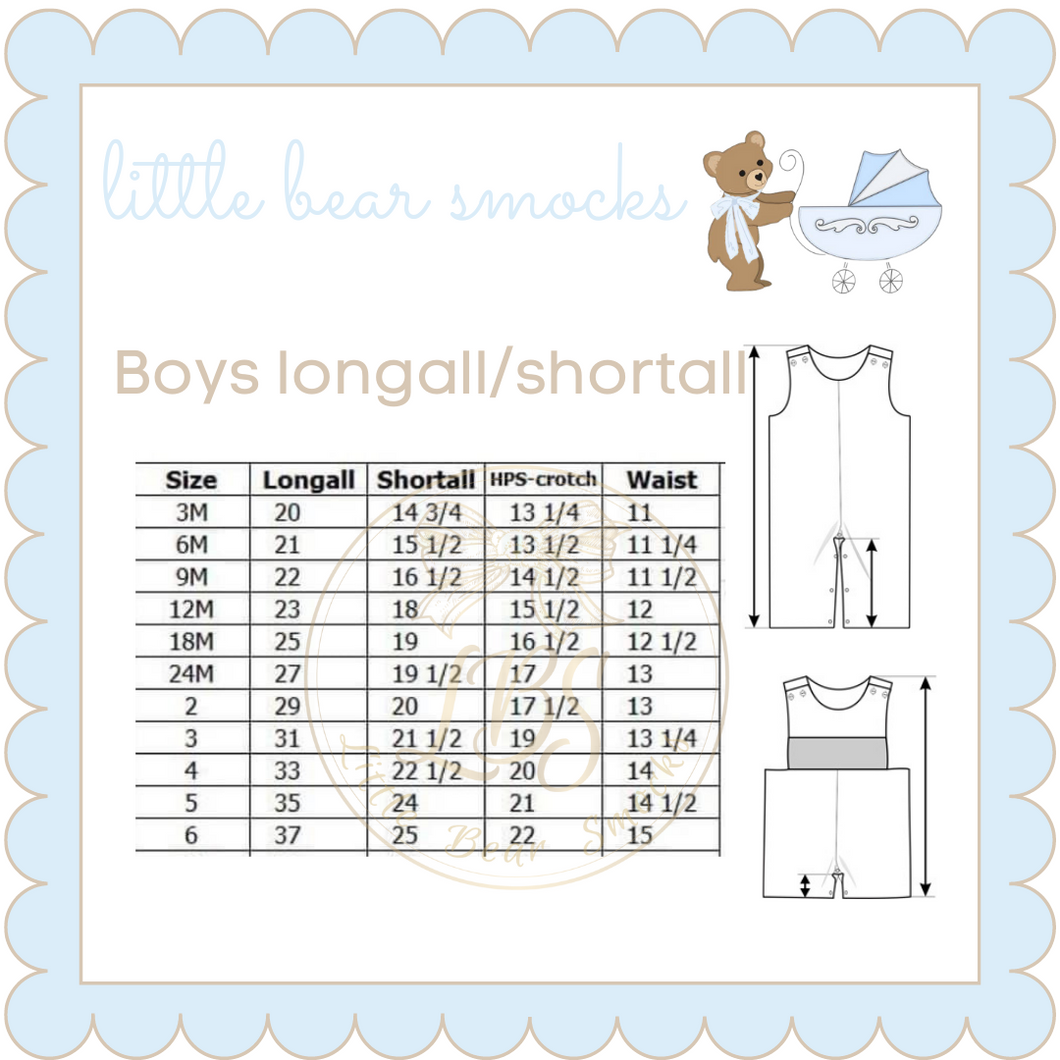 BOYS LONGALL/SHORTALL