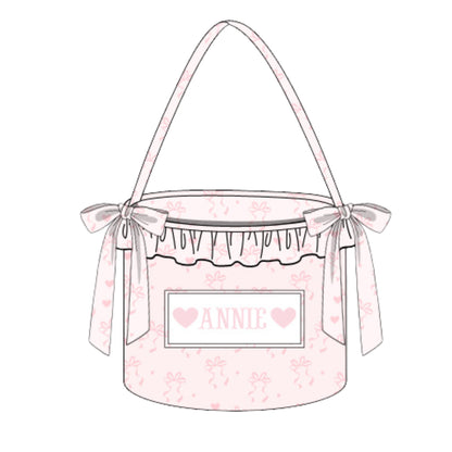 HEARTSTRINGS NAME SMOCKED BUCKET