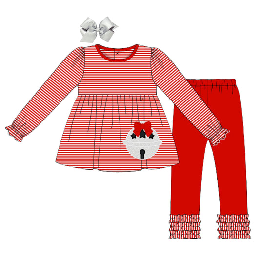 GIRLS SILVER BELLS LEGGING SET