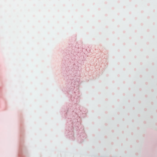 FRENCH KNOT BONNET BUBBLE