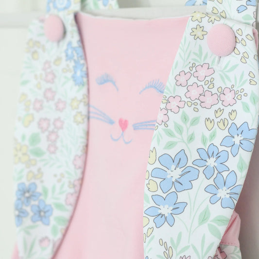 FLORAL BUNNY EARS SUNSUIT