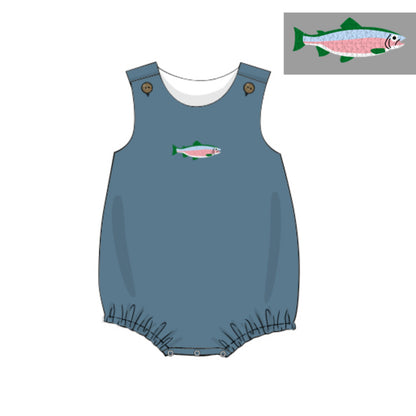 FRENCH KNOT TROUT BUBBLE