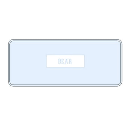 Blue Name Smocked Lumbar Pillow Case