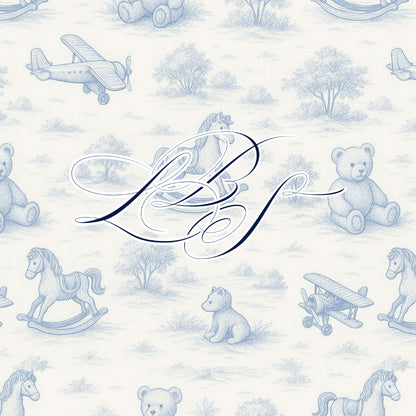 Hudson Toile 2 Piece Bamboo Loungewear