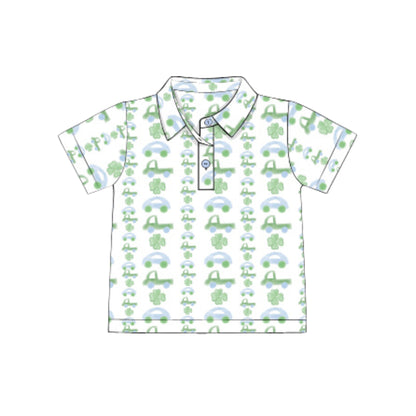 CARS & SHAMROCKS POLO