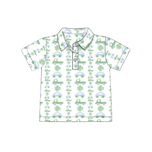 CARS & SHAMROCKS POLO