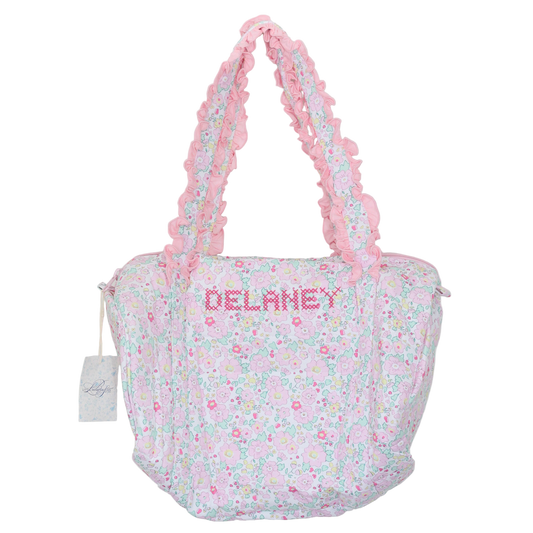 MARGO FLORAL QUILTED DUFFEL