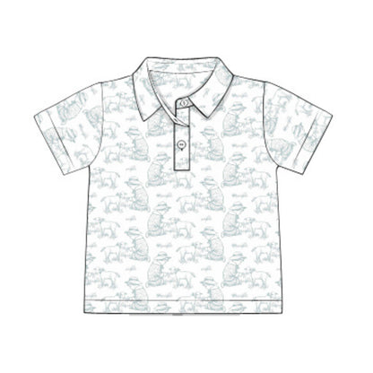 SAGE TOILE POLO