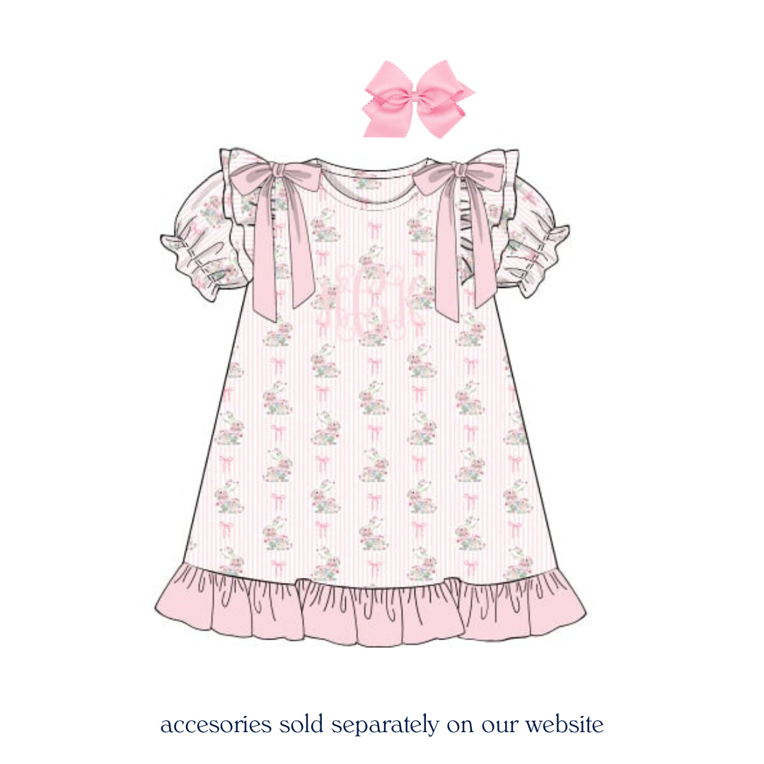 BUNNIES & BOWS DRESS