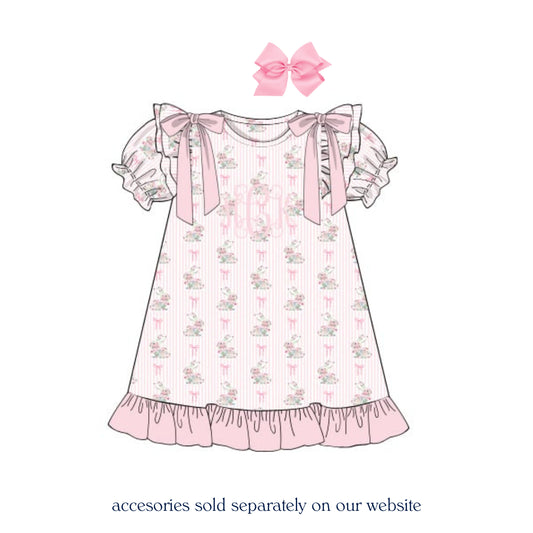 BUNNIES & BOWS DRESS