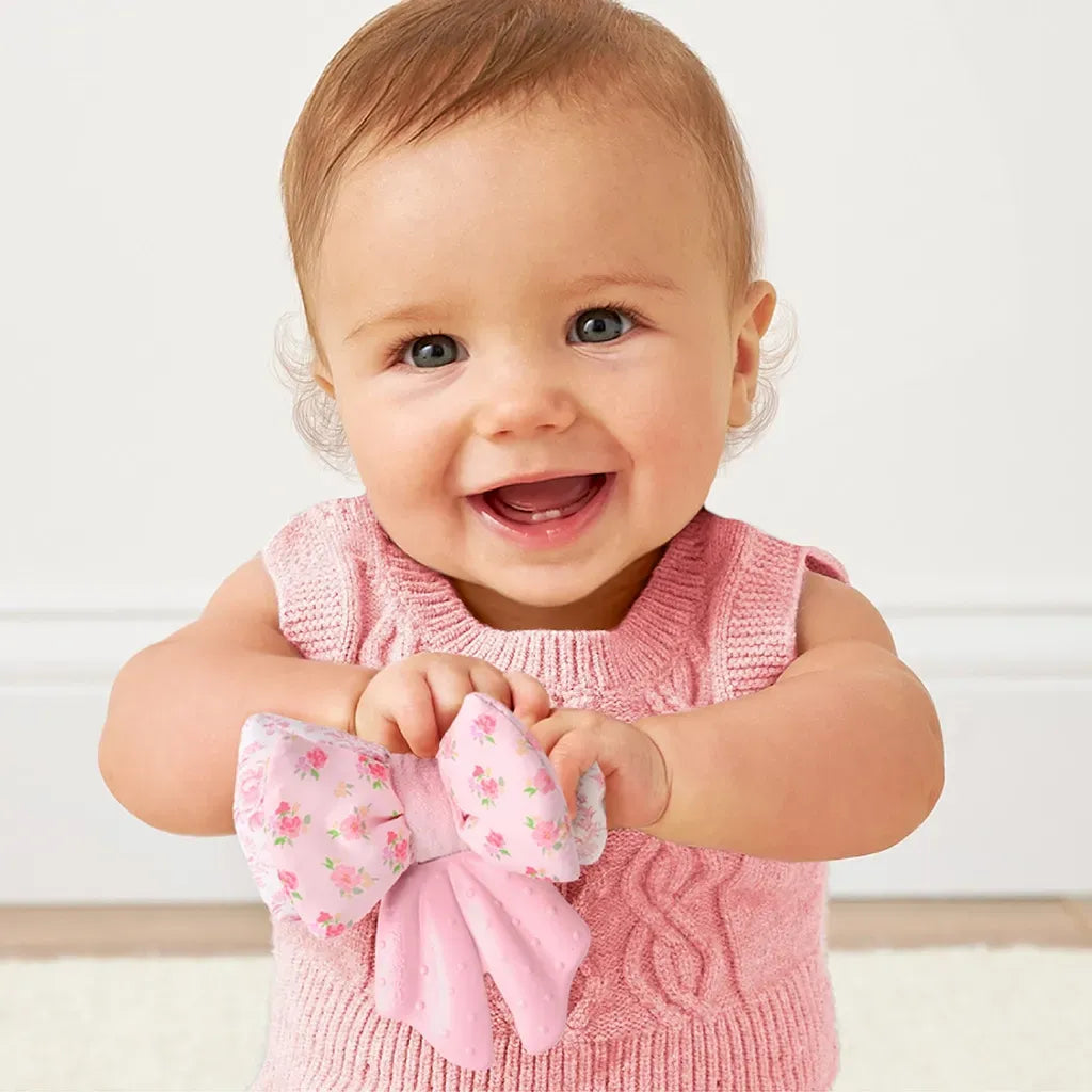 Sweetie Crinkle™ Bow Sensory Teether