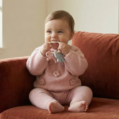 Itzy Trio™ Silicone Teether Bows