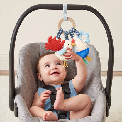 Bitzy Busy Ring™ Nautical Teething Activity Toy