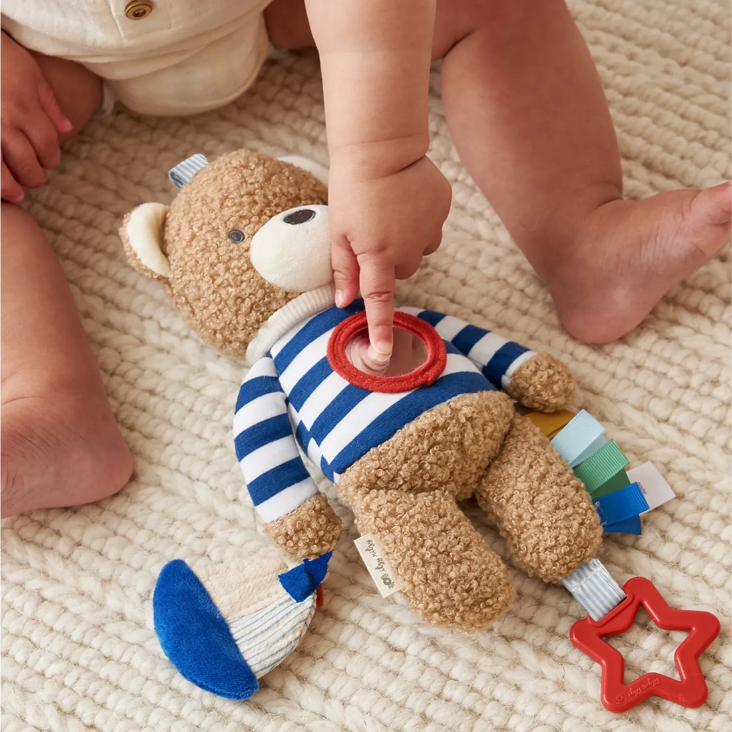 Itzy Lovey™ Plush Bear and Teether Toy