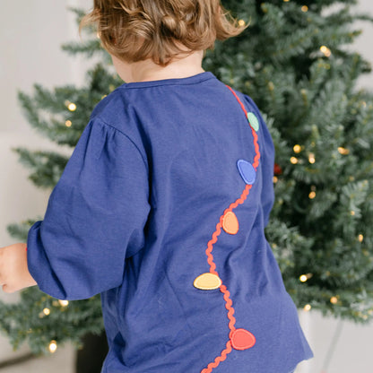 Girls Christmas Lights Bubble