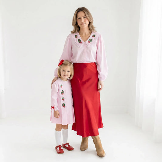 Womans Pink Holly Blouse