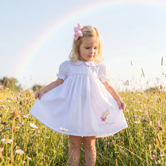 Gods Promise Butterfly Rainbow Dress