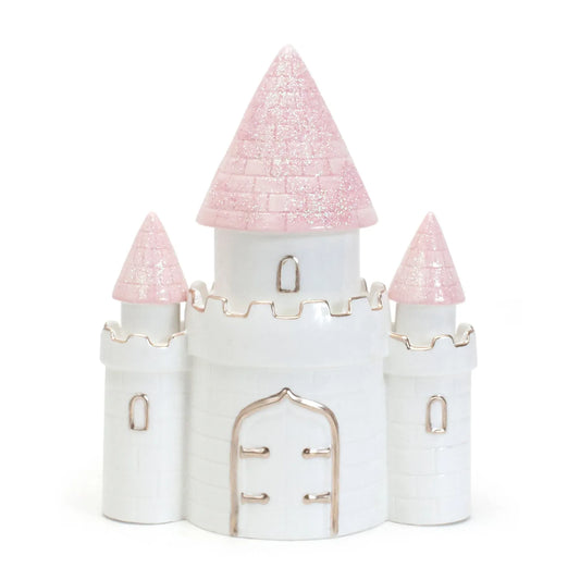 Dream Big Castle Ceramic Piggy Bank