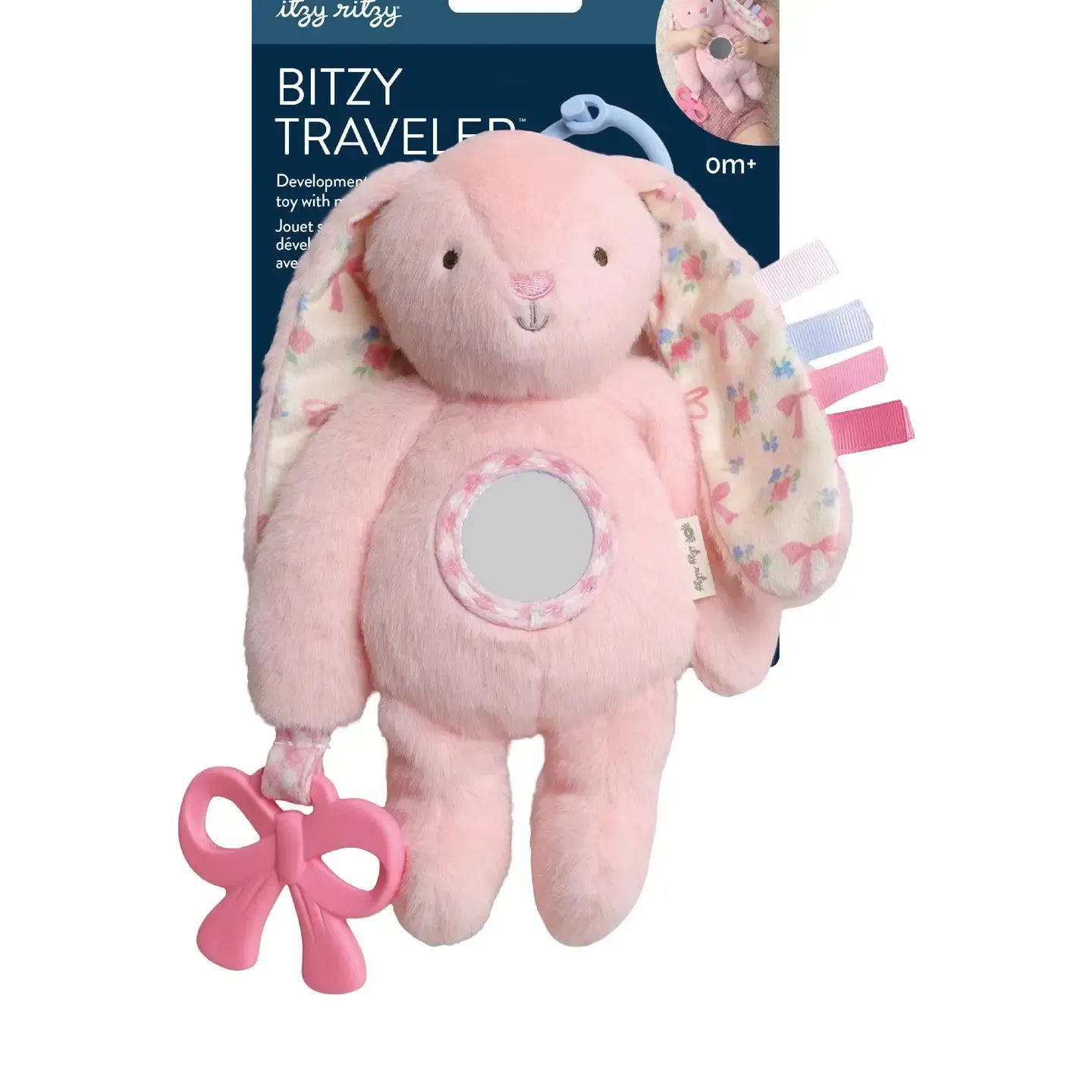 Ana the Bunny Bitzy Traveler™ Developmental Sensory Toy