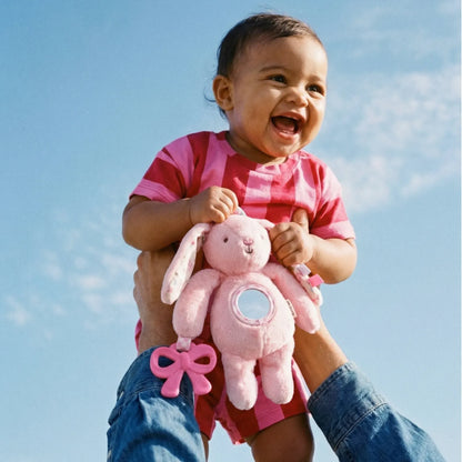 Ana the Bunny Bitzy Traveler™ Developmental Sensory Toy