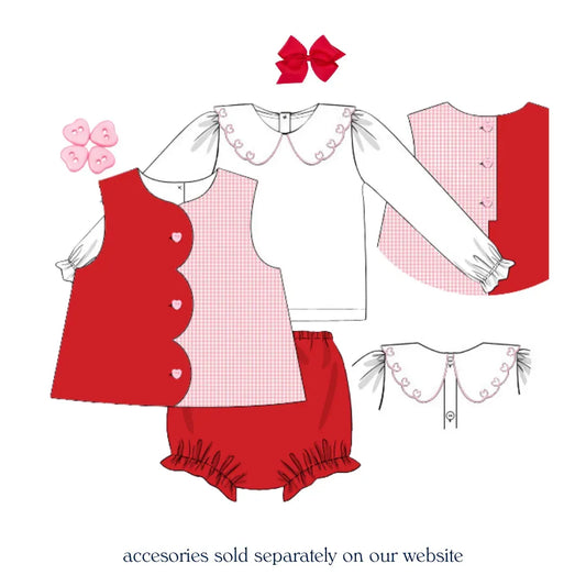 Button My Heart Diaper Set