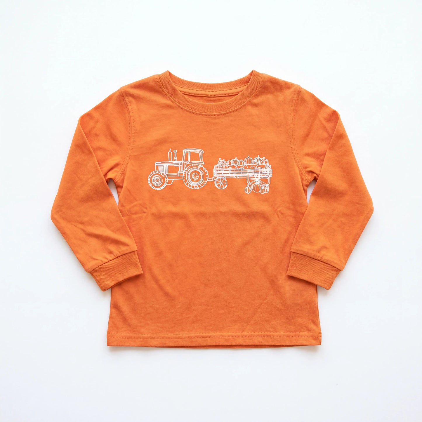 Burnt Orange Hayride Long Sleeve T-Shirt