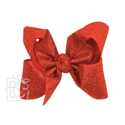 Glitter Metallic Bow (multiple color & style options)