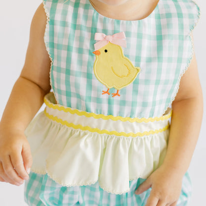 Girls Mint Chickie Bubble