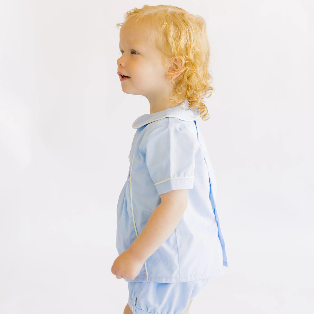 Boys Smocked Peter Rabbit Banded Short Set