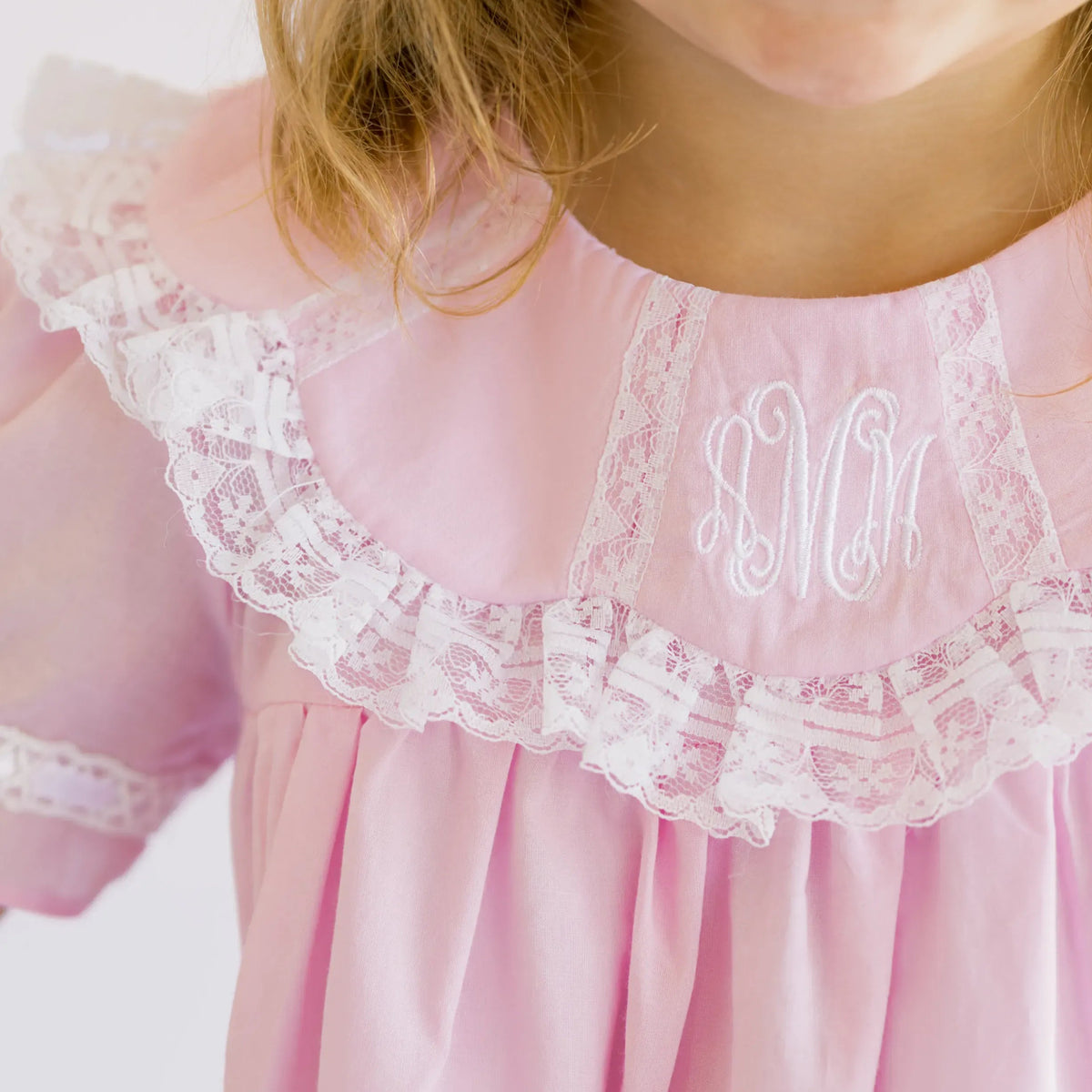 Estelle Heirloom Dress In Pink