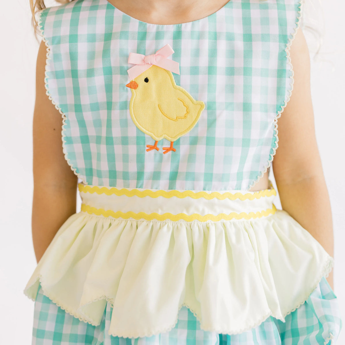 Mint Chickie Bloomer Set