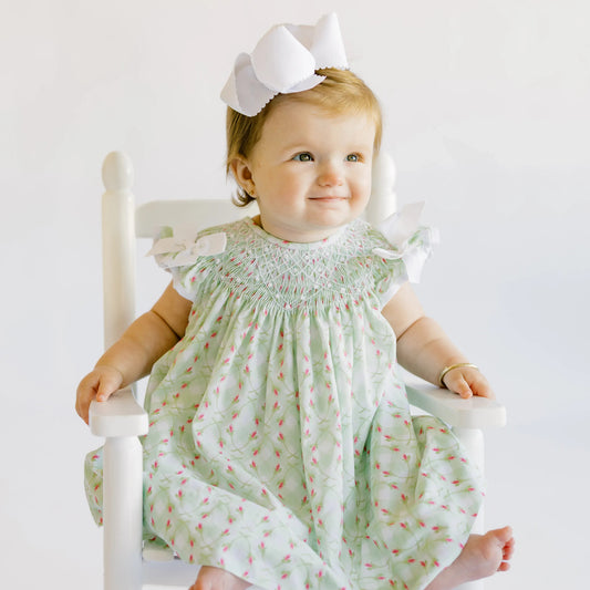 Tilly Tulips Smocked Dress