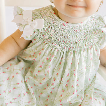 Tilly Tulips Smocked Dress