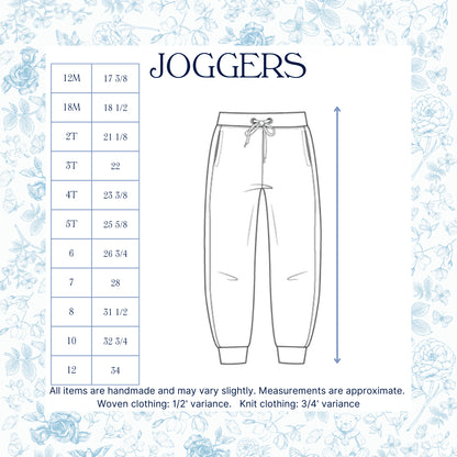 PINK PUMPKINS KNIT NAME SMOCK JOGGER SET