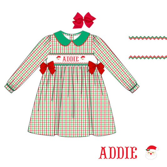 ST NICK NAME SMOCKED DRESS