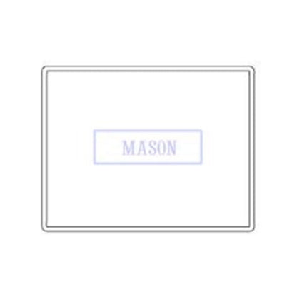 White with Blue Name Smocked Infant Pillow Case